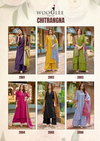 Chitrangna By Wooglee Barline Viscose Kurti With Bottom Dupatta Wholesale Online